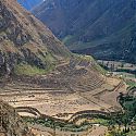 Inca Ruins, Day 1, The Inca Trail, Peru.