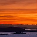 Sunset, Isla Amantani, Lake Titicaca, Peru.