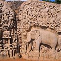 Arjuna's Penance, Mahabalipuram, India.