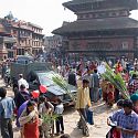 Dasain Festival, Taumadhi Tole, Bhaktapur, Nepal.