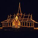 Night Lights, The Royal Palace, Phnom Penh, Cambodia.