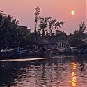 Sunset, Hoi An, Vietnam.