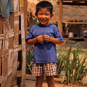 Boy from the Yuanan Tribe, Ban Suan, near Louang Phabang, Laos.