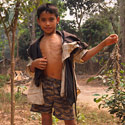 Boy from the Yuanan Tribe, Ban Suan, near Louang Phabang, Laos.