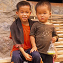 Young boys, Laos.