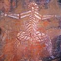 Aboriginal Rock Art, Kakadu National Park, Australia.