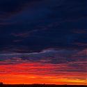 Sunrise from Uluru (Ayers Rock), Northern Territory, Australia.