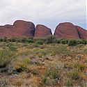 Kata Tjuta (The Olgas), Northern Territory, Australia.