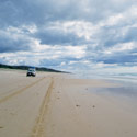 Seventy Five Mile Beach, Frazer Island, Queensland, Australia.