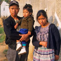 Indian family, Totonicapan, near Antigua, Guatemala.