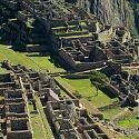 Inca Ruins, Machu Picchu, Day 4, The Inca Trail, Peru.