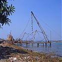 Chinese Fishing Nets, Cochin, India.