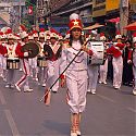 Marching Band, Chiang Mai, Thailand.