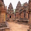 Banteay Srei, The Temples of Angkor, Cambodia.